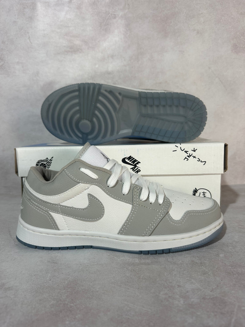 Tênis Air Jordan Low 1 - Cinza (Frete Grátis)
