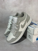 Tênis Air Jordan Low 1 - Cinza (Frete Grátis)