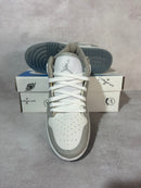 Tênis Air Jordan Low 1 - Cinza (Frete Grátis)